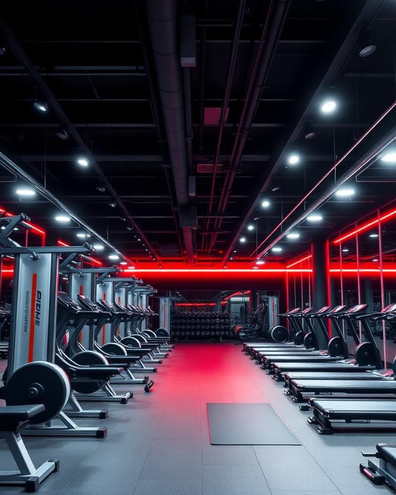 Iron Pulse gym interior